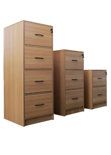 KARDEX ARCHIVADOR 4 CAJONES MELAMINA