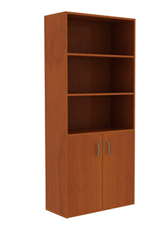 BIBLIOTECA MELAMINA 80X35X190