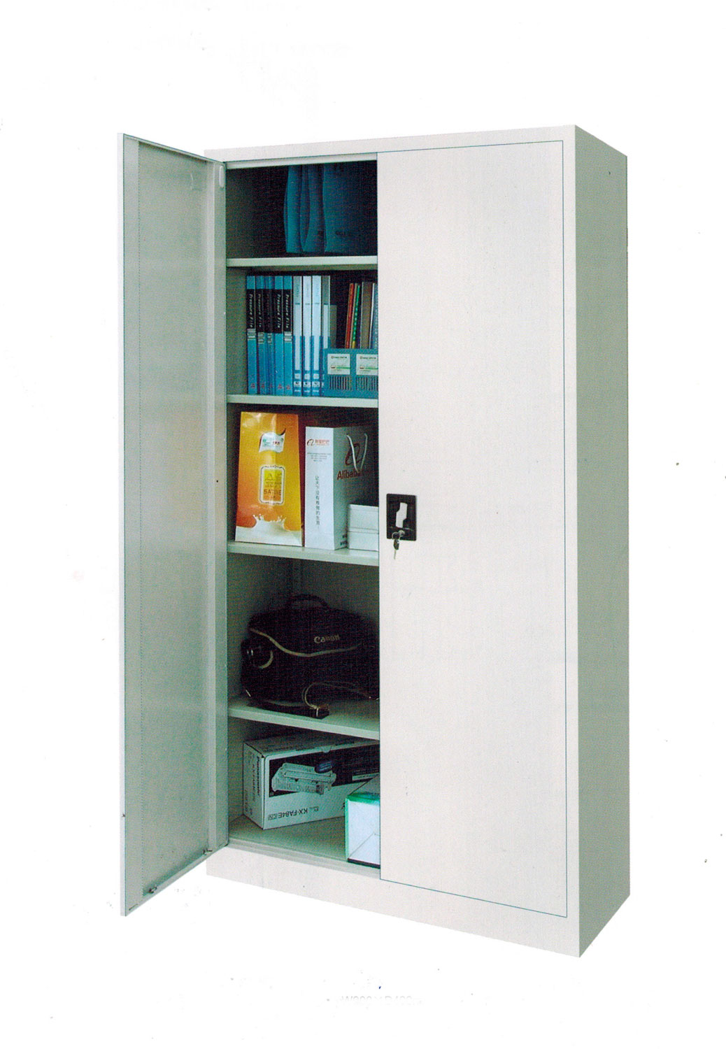 Muebles de Oficina - GABINETE METALICO STORAGE 90X39X180